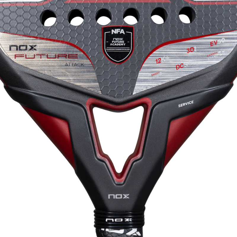 Raquette de padel Nox Future Attack 12k Alum NFA Series 2025