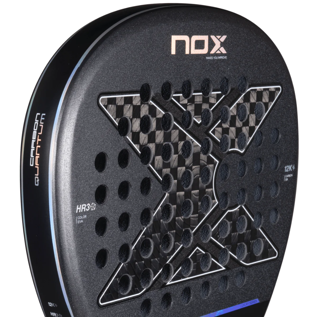 Raquette de padel Nox Quantum 12K Carbone