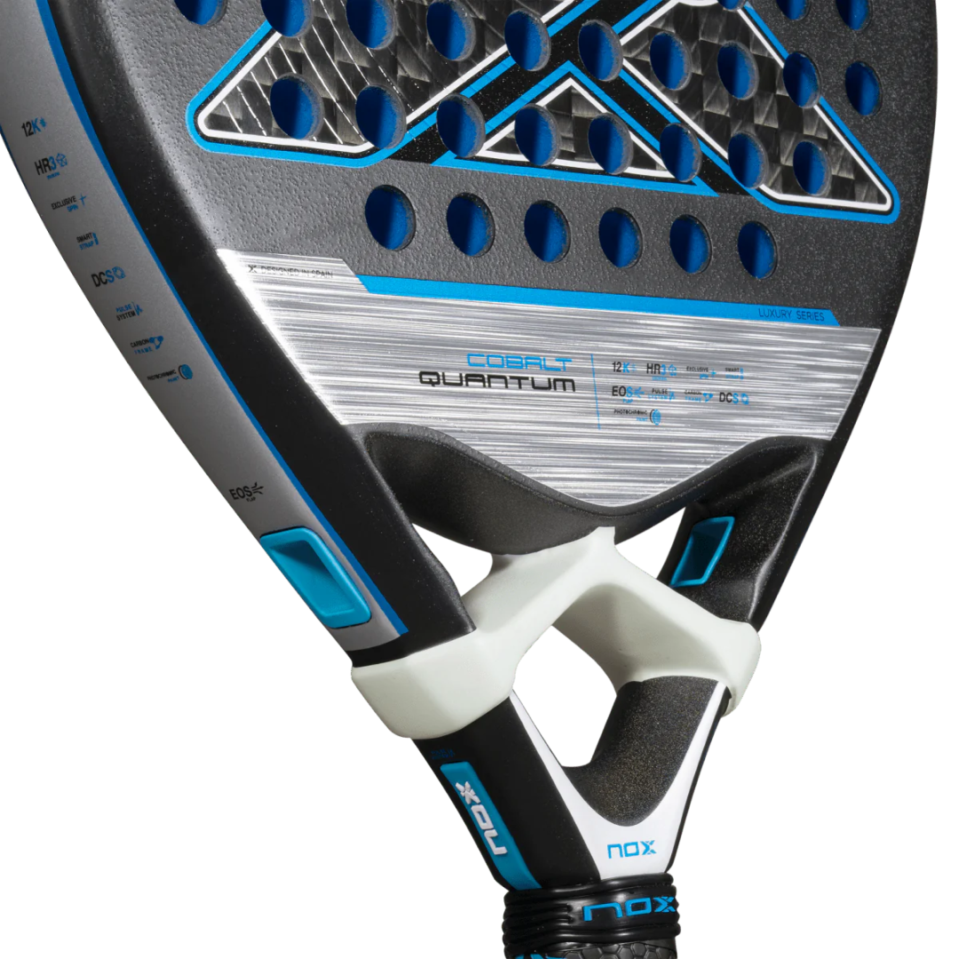 Raquette de padel Nox Quantum 12K Cobalt