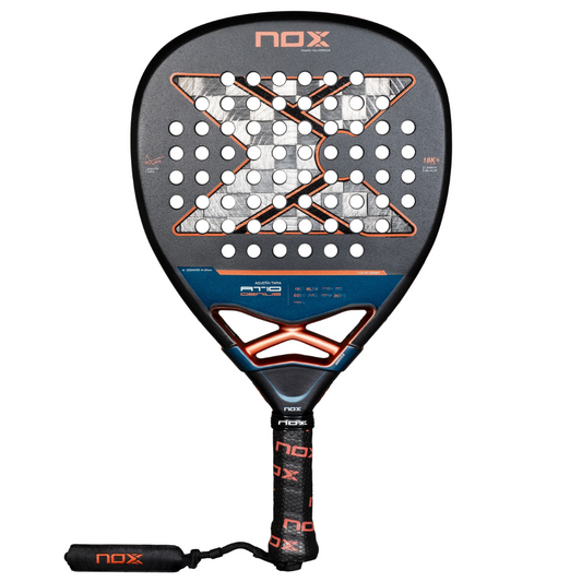 Raquette de padel Nox AT10 Genius Attack 18K Alum 2025