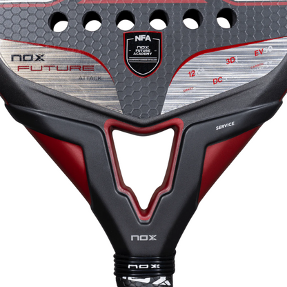 Raquette de padel Nox Future Attack 12k Alum NFA Series 2025