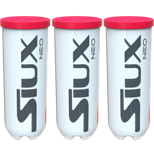Tripack de 3 balles de padel Siux Neo