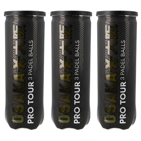 Tripack de 3 balles de padel Osaka Pro Tour
