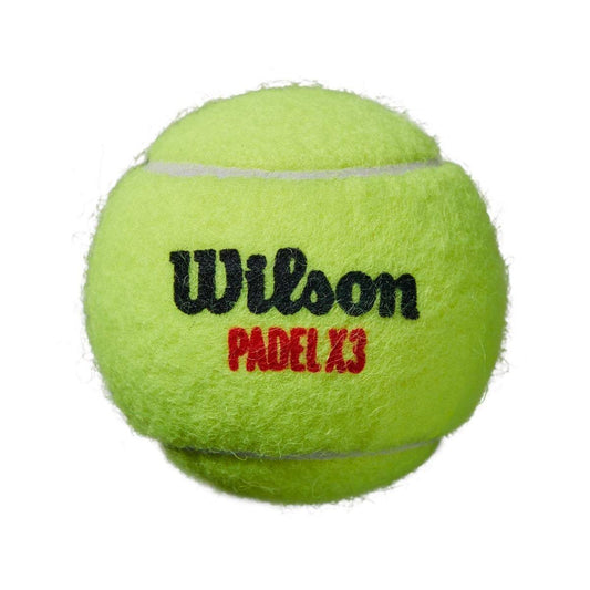 Carton de 24 tubes de 3 balles de padel Wilson Padel X3